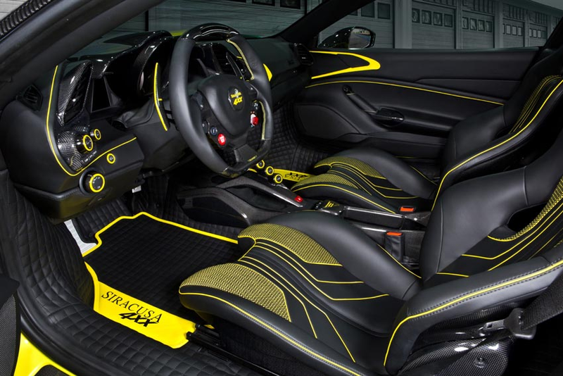 Illustration for article titled A Good Ferrari 488 Died To Make The Mansory 4XX Siracusa